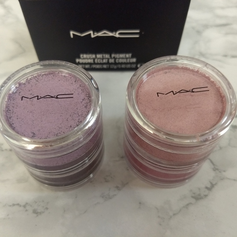MAC Cosmetics Crush Metal Pigments: Stacked 1! LE